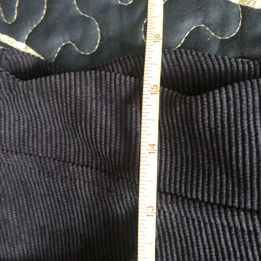 Amy Byer Corduroy blue girls short  skirt size 16 - Picture 5 of 8